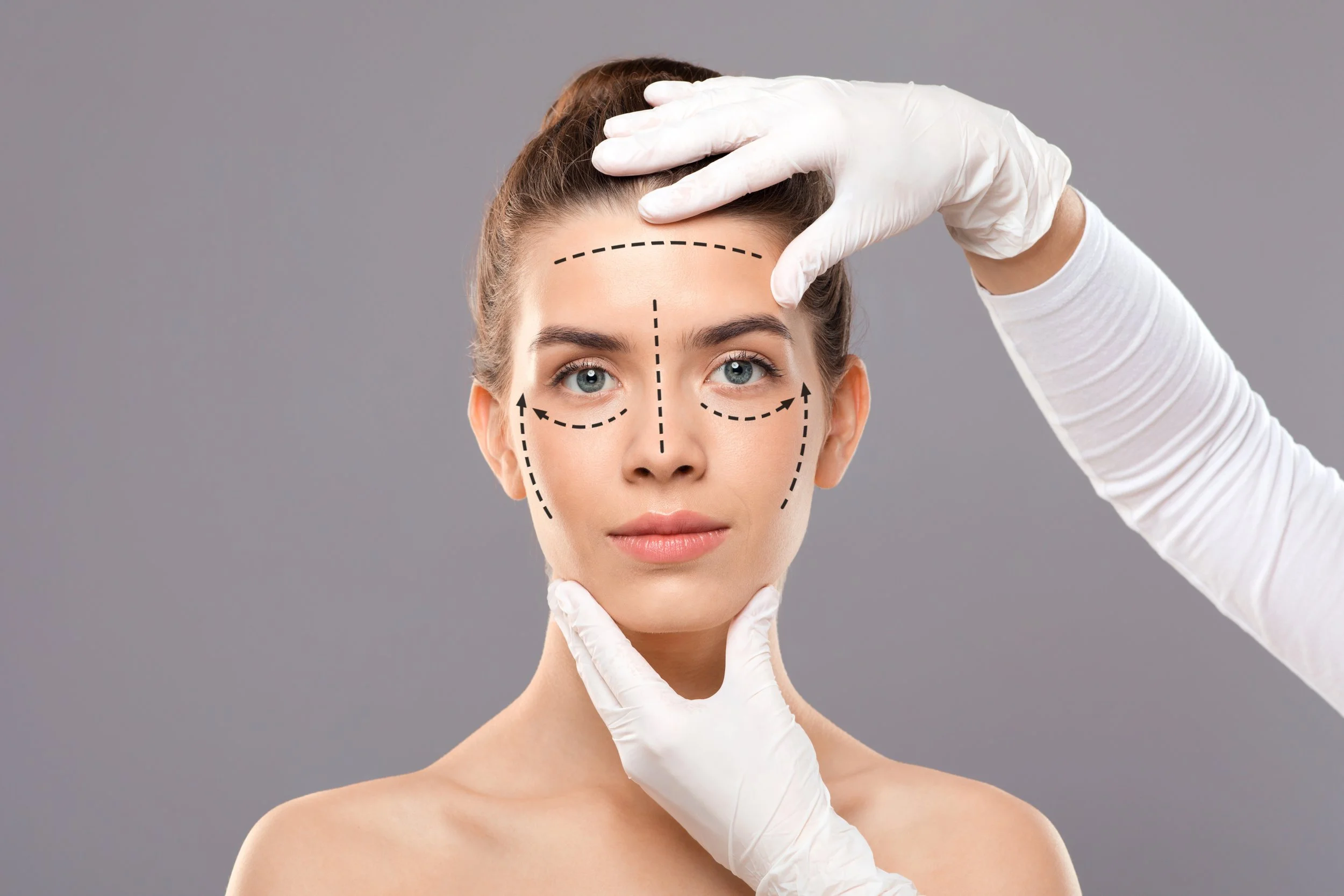 Facial assessment before anti-wrinkle treatment